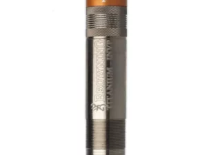 Choke de fusil Browning en métal et finition titane.