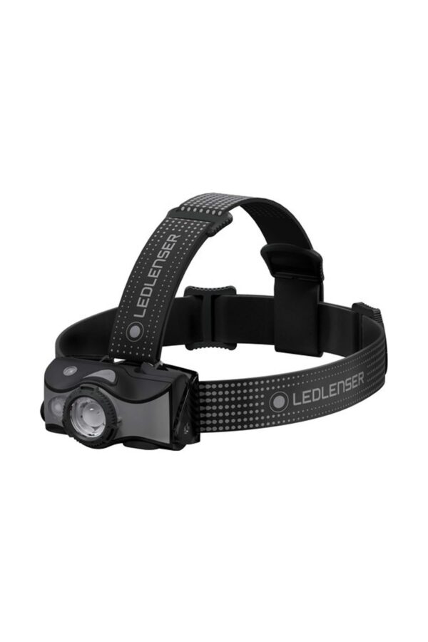 Lampe frontale noire avec élastique Ledlenser