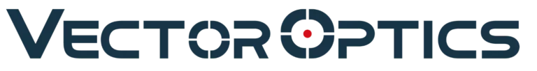 Logo de Vector Optics avec cercle rouge