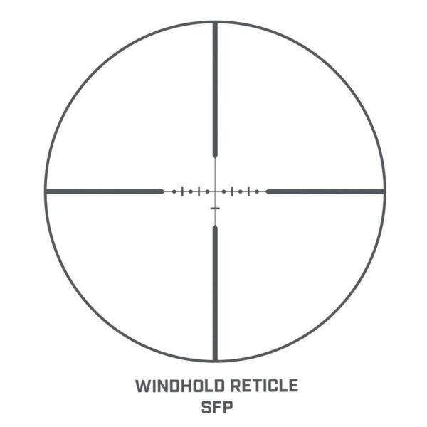 LUNETTE BUSHNELL AR OPTICS 4.5-18X40 RET. BLACK WIND HOLD AVEC 5 TOURELLES – Image 7