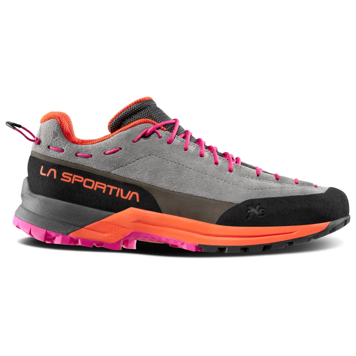 Chaussure d'approche en cuir Tx Guide pour femme de La Sportiva avec semelle robuste et accents de couleurs vibrantes