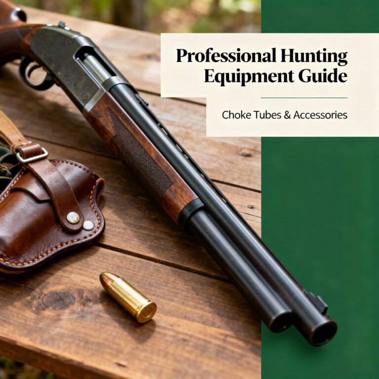 Guide complet des chokes de fusil pour la chasse et le ball-trap avec tableau comparatif et outil de sélection interactif