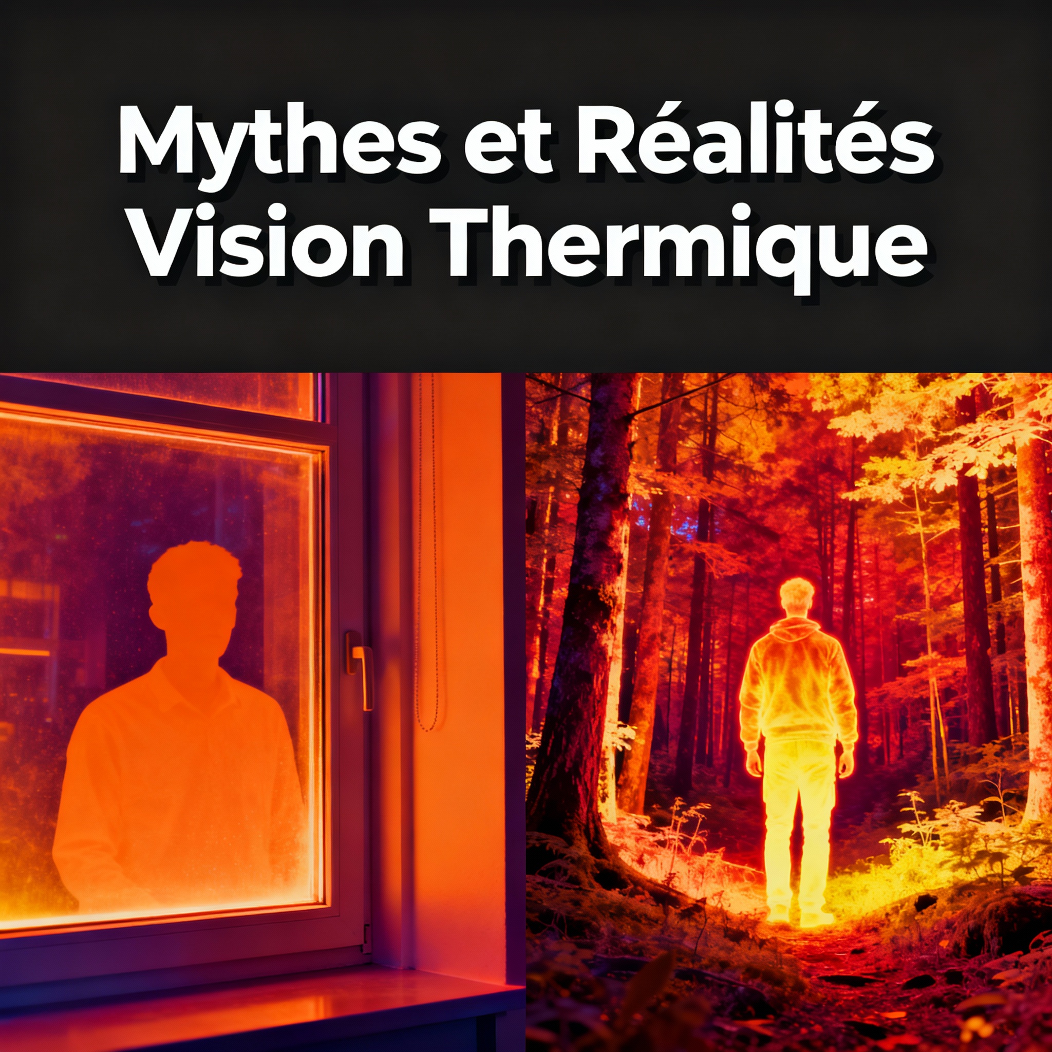 Mythes et réalités sur les capacités thermiques - Détection à travers le verre vs forêt