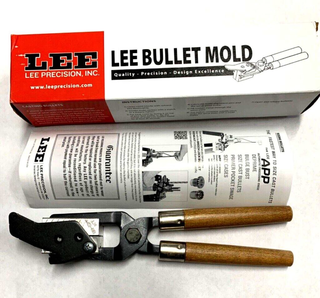 Moule à balles 2 cavités Lee Precision .445