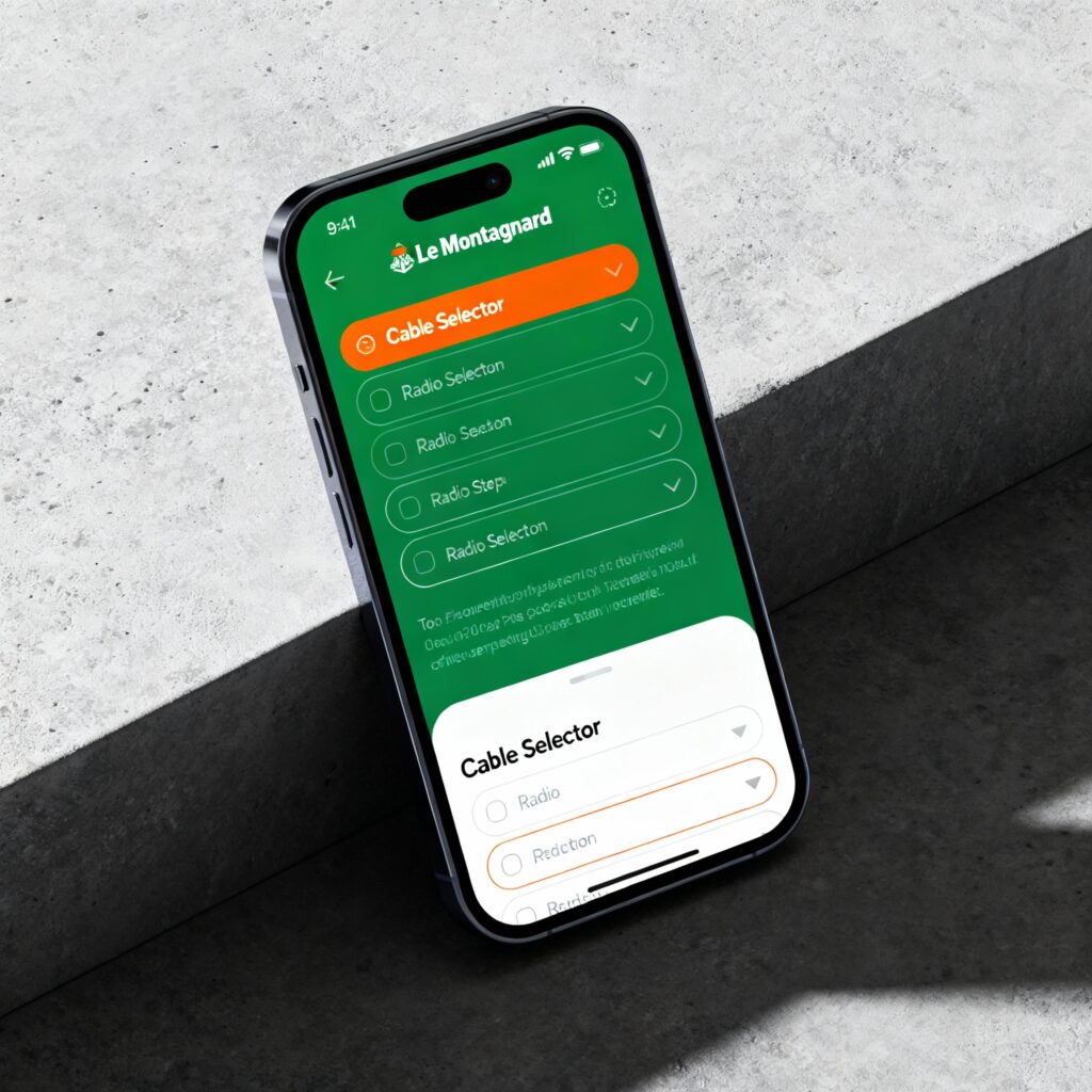 Sélecteur interactif de câbles Peltor - Trouvez votre câble compatible en 3 clics