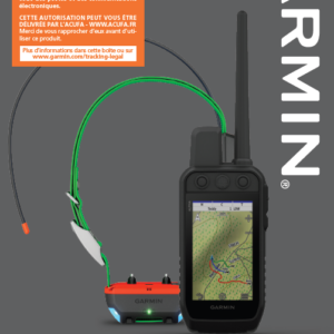 PACK GPS GARMIN ALPHA 200PLUS F TT25 VERSION F