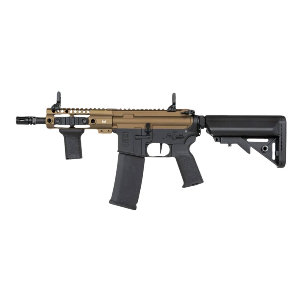 REPLIQUE LONGUE 6MM SA-P21 ASTER II CHAOS BRONZE vue de face Le Montagnard Outdoor