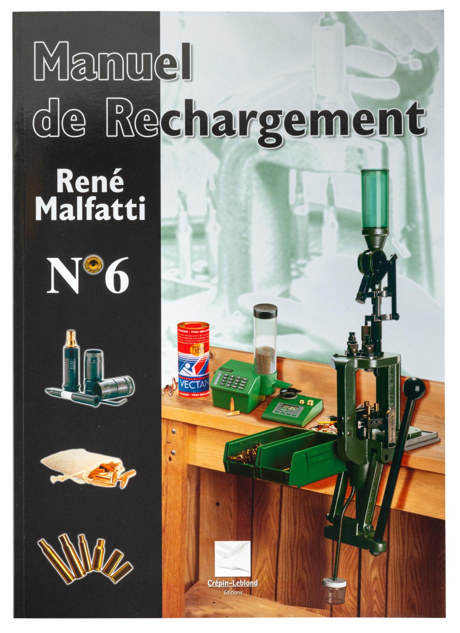 Manuel de rechargement Malfatti Numéro 6 couverture de présentation