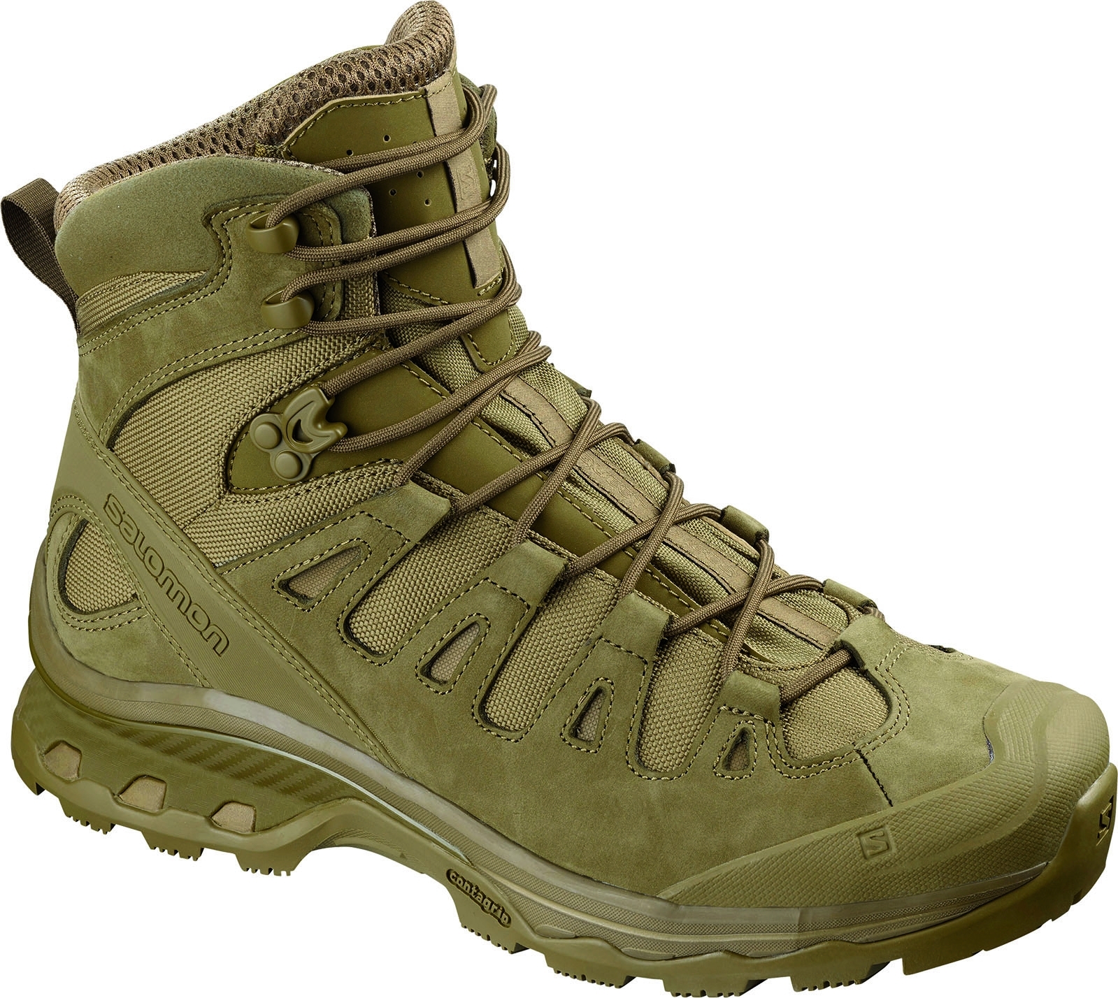 CHAUSSURES SALOMON QUEST 4D FORCES 2 - COYOTE FDE - 47 1/3