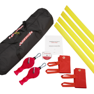 BARRE STOP STICK D ENTRAINEMENT - NOYAU SOLIDE- 0.90 M -JAUNE