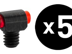 sans marque EA - Guidon fluo micro rouge à visser - Diam. 2,6 mm - hausses, guidons & grenadières