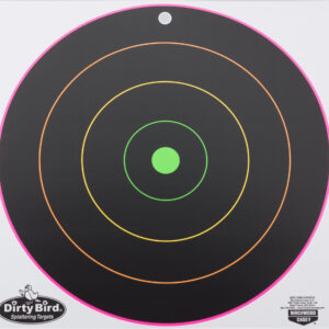 Birchwood-Casey - Cible Dirty Birds multicolores - Birchwood Casey - 10 cibles - 30 cm - ciblerie & gongs