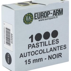 sans marque EA - Pastilles autocollantes diam. 15 ou 19 mm - Diam.19 mm - ciblerie
