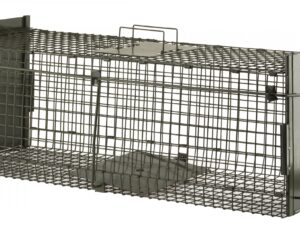 sans marque EA - Boîte à fauves pliante 2 entrées - Cage 100 cm - piégeage, affût & camouflage