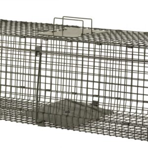 sans marque EA - Boîte à fauves pliante 2 entrées - Cage 100 cm - piégeage, affût & camouflage