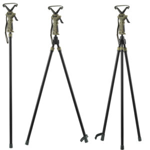 sans marque EA - Bipied 80-160 cm - bipieds, trépieds & cannes de pirsch