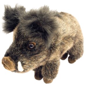 Anima - Peluche sanglier – Long.18 cm - jeux d'enfants & peluches