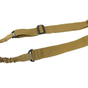 BO MANUFACTURE - Sangle 1 point Bungee TAN - airsoft - equipement tactiques