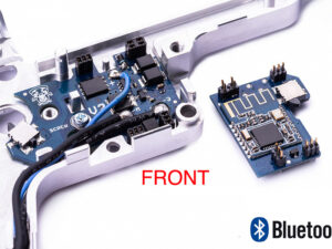 JeffTron - LEVIATHAN V2 AVANT + CURVED TRIGGER NOIR - airsoft - pièces détachées & upgrades