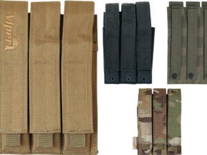 Viper Tactical - Poche Molle triple chargeurs ARP9 et PM5 Viper - COYOTE - airsoft - equipement tactiques