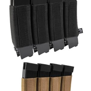 Viper Tactical - Porte chargeur Quad VX SMG Viper - NOIR - airsoft - equipement tactiques