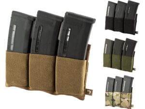 Viper Tactical - Triple poche mag plate Viper - VERT - airsoft - equipement tactiques