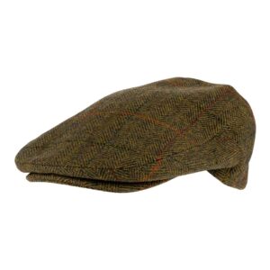 Casquette Jack Pyke plate Tweed Marron – Casquette T-60 - chapeaux & casquettes