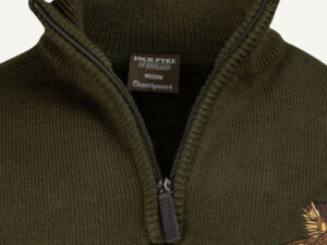Pullover Jack Pyke Zip Faisan - Taille M - chemises, pulls & sous vêtements