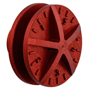 Storm airsoft - Molette Hop-up CNC pour PC1 Storm ROUGE - airsoft - pièces détachées & upgrades