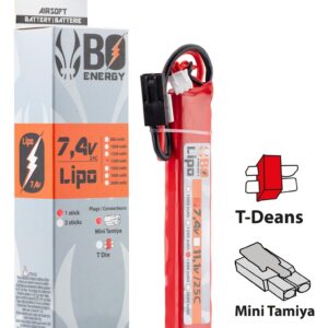 BO MANUFACTURE - 1 stick - 1300mAh 25C - Mini Tamyia - batteries / chargeurs batteries