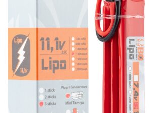 BO MANUFACTURE - 3 sticks - 1300mAh 25C - Mini Tamyia - batteries / chargeurs batteries