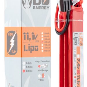 BO MANUFACTURE - 3 sticks - 1300mAh 25C - T-Dean - batteries / chargeurs batteries