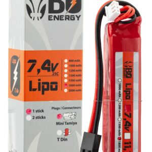 BO MANUFACTURE - 1 stick - 1800mAh 25C - T-Dean - airsoft - batterie & fusibles