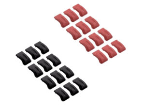 Pads caoutchouc pour chargeurs drum AW Customs - Noir - airsoft - accessoires airsoft