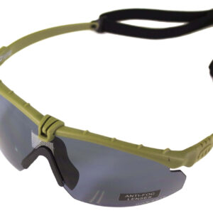 Lunettes Battle Pro Thermal Vert/Smoke - Nuprol – Vert fumé - airsoft - equipement tactiques