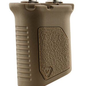 Poignée verticale angulaire STRIKE INDUSTRIES fixation M-LOK - FDE - accessoires de tir