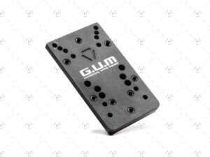 platine red dot universelle dovetail strike g.u.m pour glock