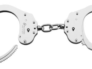 sans marque EA - Menottes chromées police - maintien de l'ordre