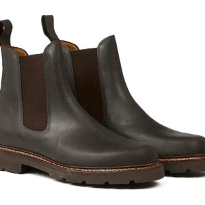 Aigle - Chaussures en cuir QUERCY - Brun foncé – P43 - chaussures, bottes & chaussettes