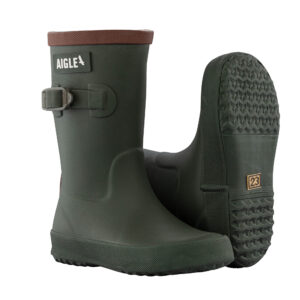 Aigle - Bottes enfants Perdrix 2 Kaki - P.19 - chaussures, bottes & chaussettes