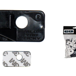 sans marque EA - Repose-flèche Autocollant Tyro Sticky Noir Droitier (Lot de 50) - Paquet de 50 - arcs & flèches