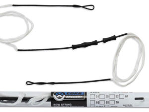 sans marque EA - Corde blanche Recurve Dacron avec Protection des Doigts - 68'' - 12 brins - arcs & flèches