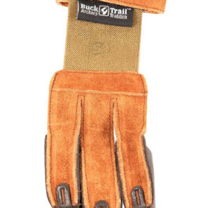 sans marque EA - Gants de tir Traditree en cuir suédé avec renfort - Medium - arcs & flèches