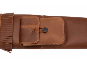 sans marque EA - CARQUOIS DORSAL TRADITIONNEL BUCK TRAIL WNOTA 47CM CUIR MARRON - arcs & flèches