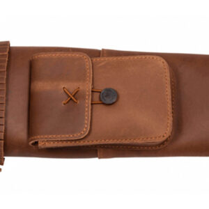 sans marque EA - CARQUOIS DORSAL TRADITIONNEL BUCK TRAIL WNOTA 47CM CUIR MARRON - arcs & flèches