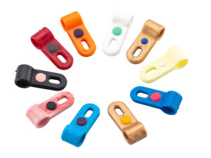 sans marque EA - Bagues d'attache plastique diverses espèces - Siffleur - appeaux, appelants, bagues & supports