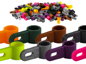 Delory-Brumard - Bagues d'attache en plastique pour appelants gabions. - Ø 9.5 - Pilet - appeaux, appelants, bagues & supp...