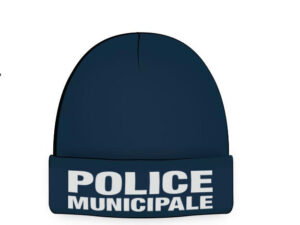 BONNET POLAIRE BLEU MARINE - BRODERIE PM - TAILLE 1 (S)