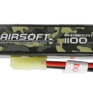 GENSPOW - Batterie airsoft Gen Ace Lipo 11.1 V 25C 3S1P 1100mAh - 11.1v 1100 mAh Tamiya - airsoft - batterie & fusibles