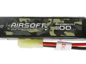 GENSPOW - Batterie airsoft Gen Ace Lipo 11.1 V 25C 3S1P 1100mAh - 11.1v 1100 mAh T Plug - airsoft - batterie & fusibles